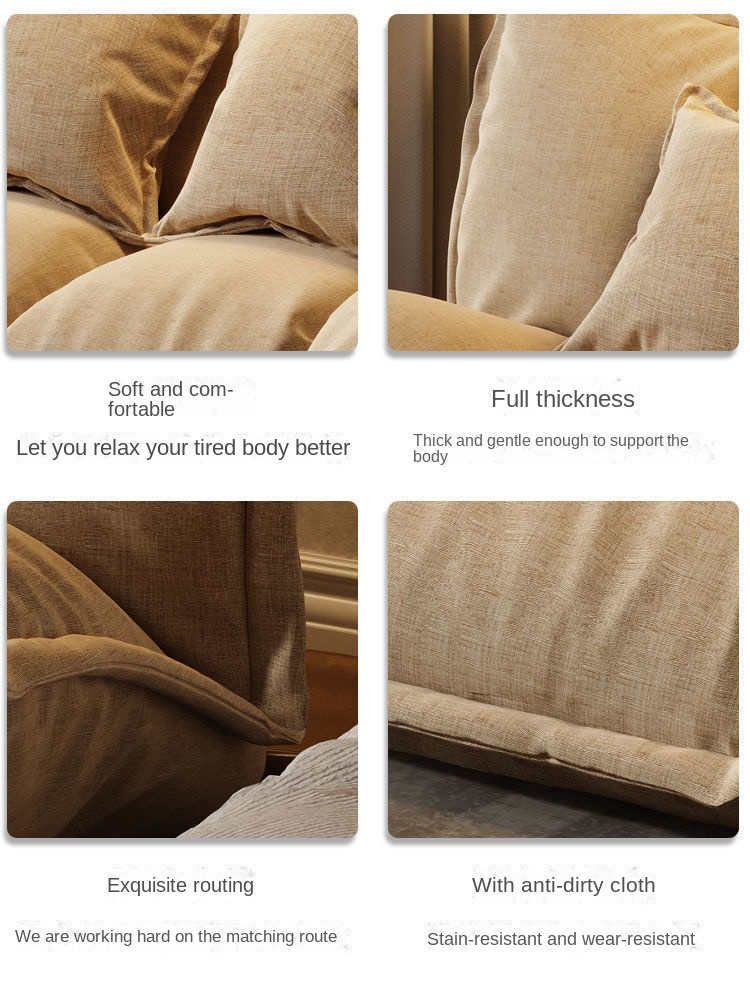 Lazy sofa tatami folding double small apartment net red style bedroom single simple floor sofa bed dual-use