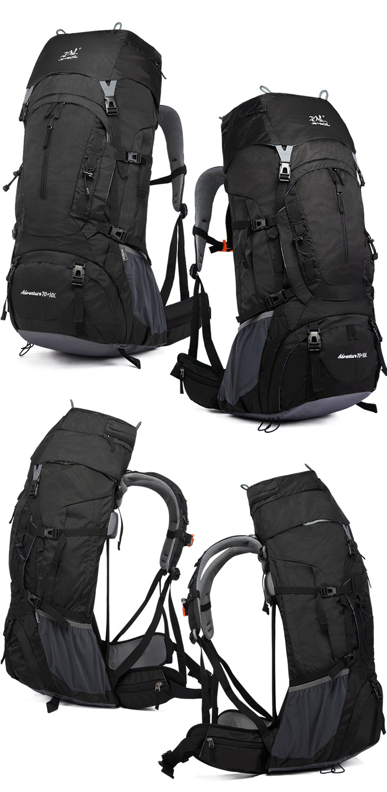 New large-capacity outdoor travel bag hiking sports mountaineering bag backpack casual backpack spot wholesale