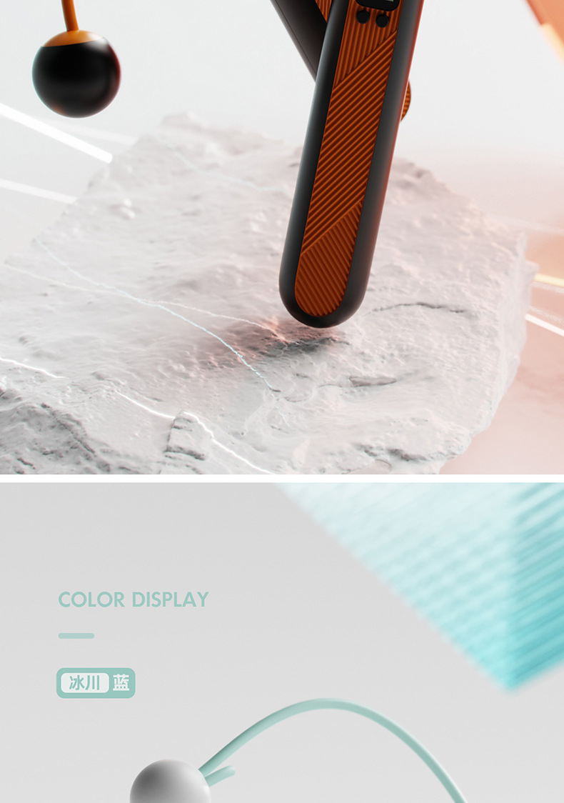 Counting rope skipping rope sports high school entrance examination counting skipping rope adult dual-use electronic counting skipping rope manufacturers wholesale