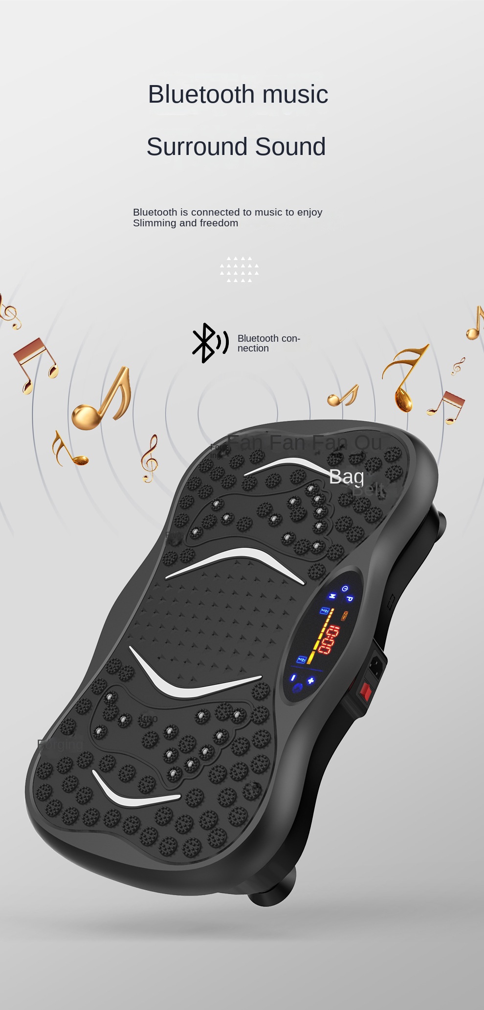 Lazy fat rejection machine vertical rhythm shaking machine factory vibration platform body shaping machine home sports fitness equipment