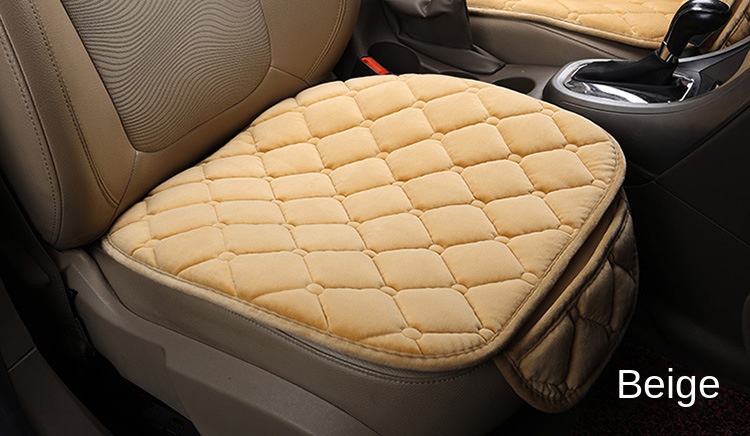 Car supplies new anti-running free tie warm car cushion three-piece set car supplies car cushion three-piece set seat cushion