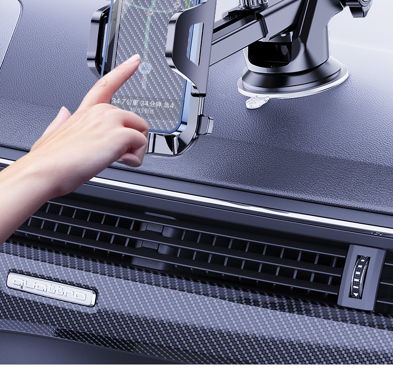 Car navigation frame car mobile phone holder suction cup air outlet multi-function mobile phone holder car car holder