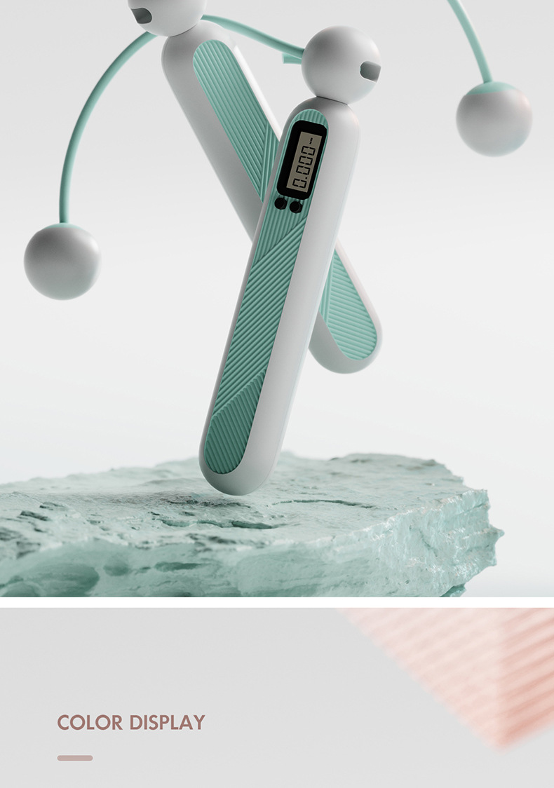 Counting rope skipping rope sports high school entrance examination counting skipping rope adult dual-use electronic counting skipping rope manufacturers wholesale