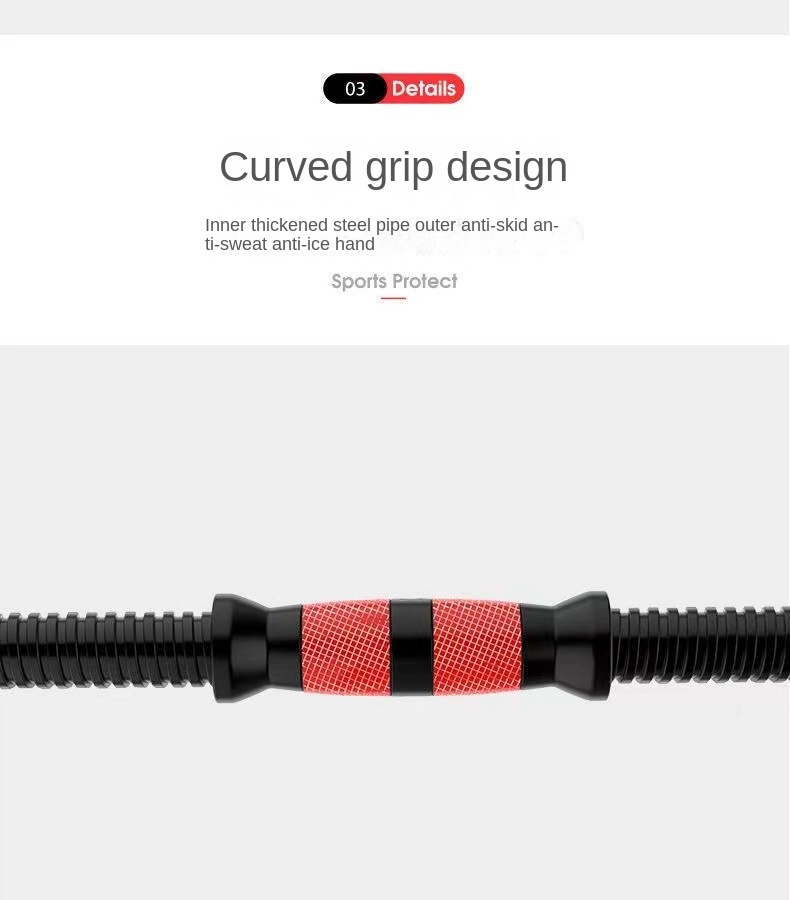 Dumbbell men’s home fitness equipment adjustable weight solid 20KG rubber-coated barbell set combination detachable