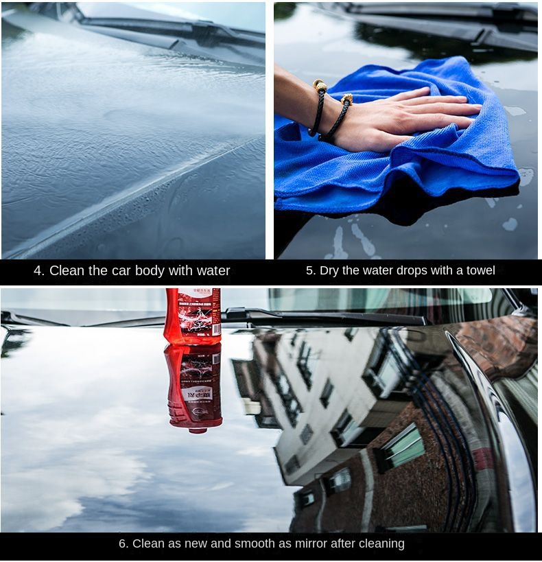 Car wash liquid water wax foam white car cleaning agent decontamination glazing coating wax supplies cleaner