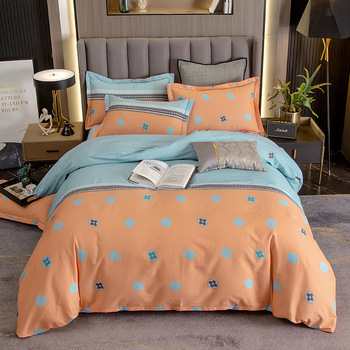 Washed cotton summer cool quilt air-conditioning quilt printed single and double summer quilt student dormitory quilt core event gift wholesale