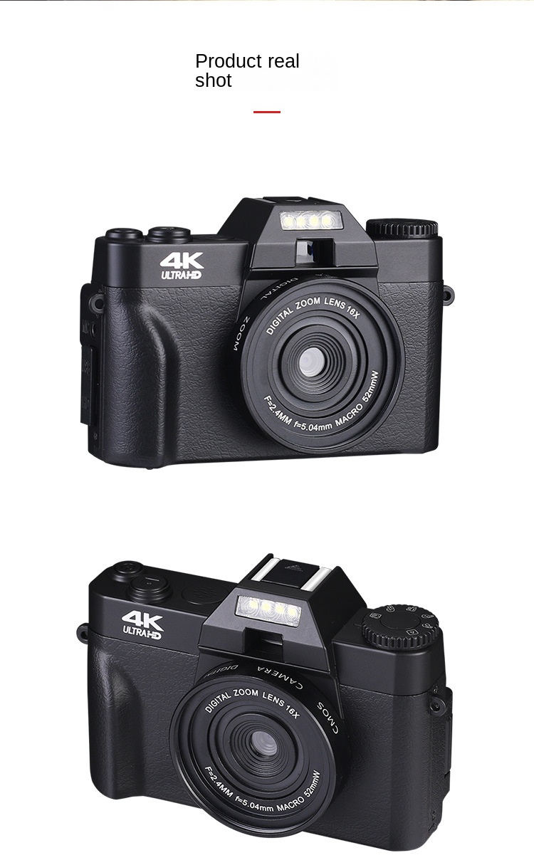 New 4K high-definition 48 million-pixel entry-level micro-single digital camera home travel with WIFI camera