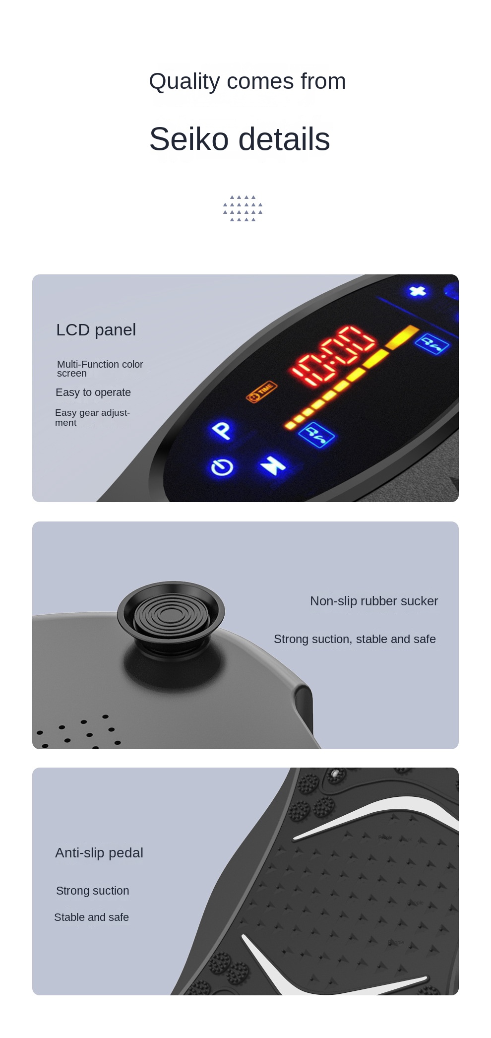 Lazy fat rejection machine vertical rhythm shaking machine factory vibration platform body shaping machine home sports fitness equipment