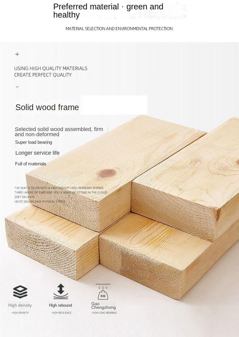 Italian wash-free technology fabric sofa small apartment living room single double three Nordic simple combination small sofa