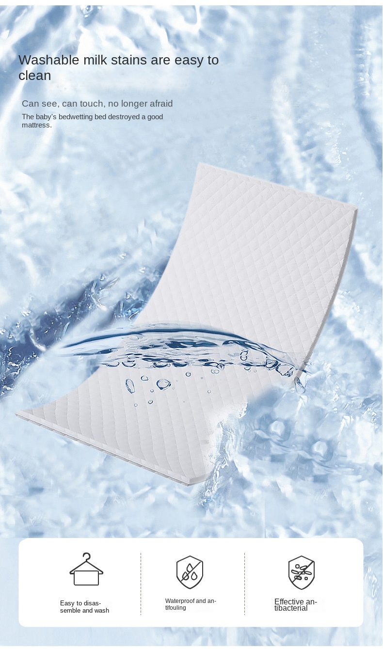 Crib newborn bed splicing big bed baby rocker bb children’s bed cradle bed multifunctional mobile foldable