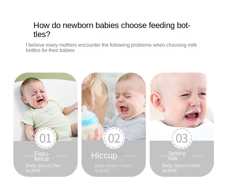 New Creative Baby Wide Mouth PP Feeding Bottle 180ml With Handled Nipple Bottle