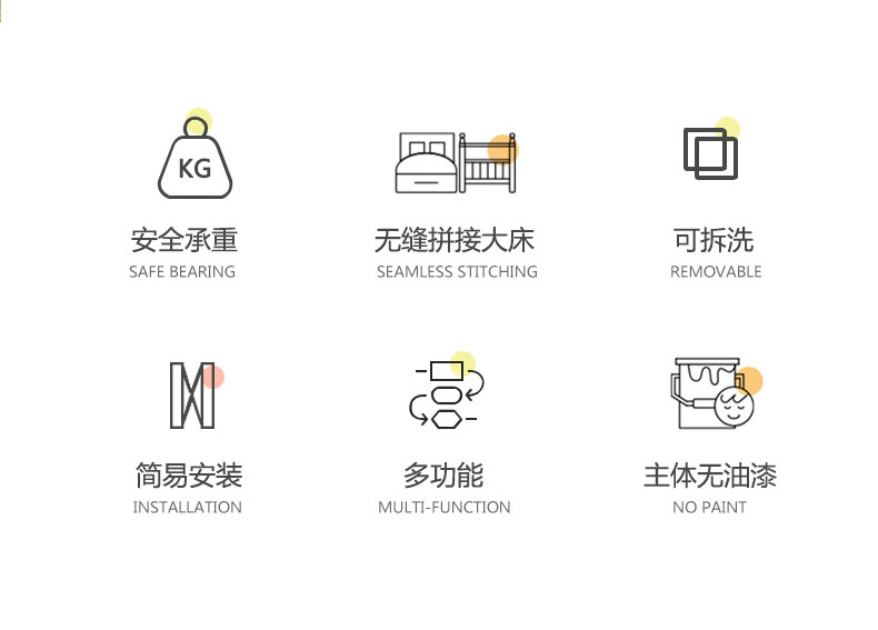 Crib newborn bed splicing big bed baby rocker bb children’s bed cradle bed multifunctional mobile foldable