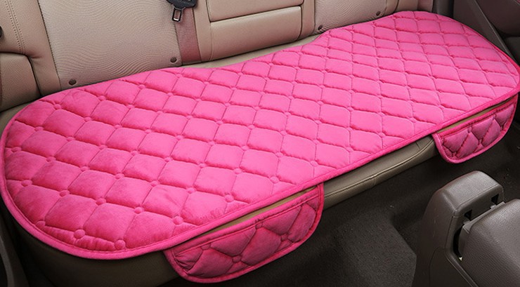 Car supplies new anti-running free tie warm car cushion three-piece set car supplies car cushion three-piece set seat cushion