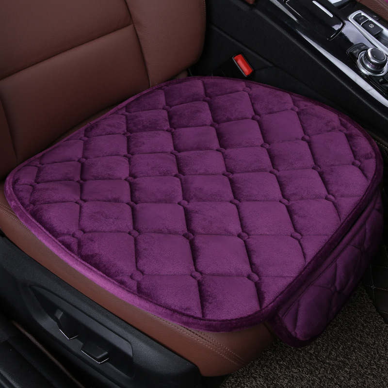 Car supplies new anti-running free tie warm car cushion three-piece set car supplies car cushion three-piece set seat cushion