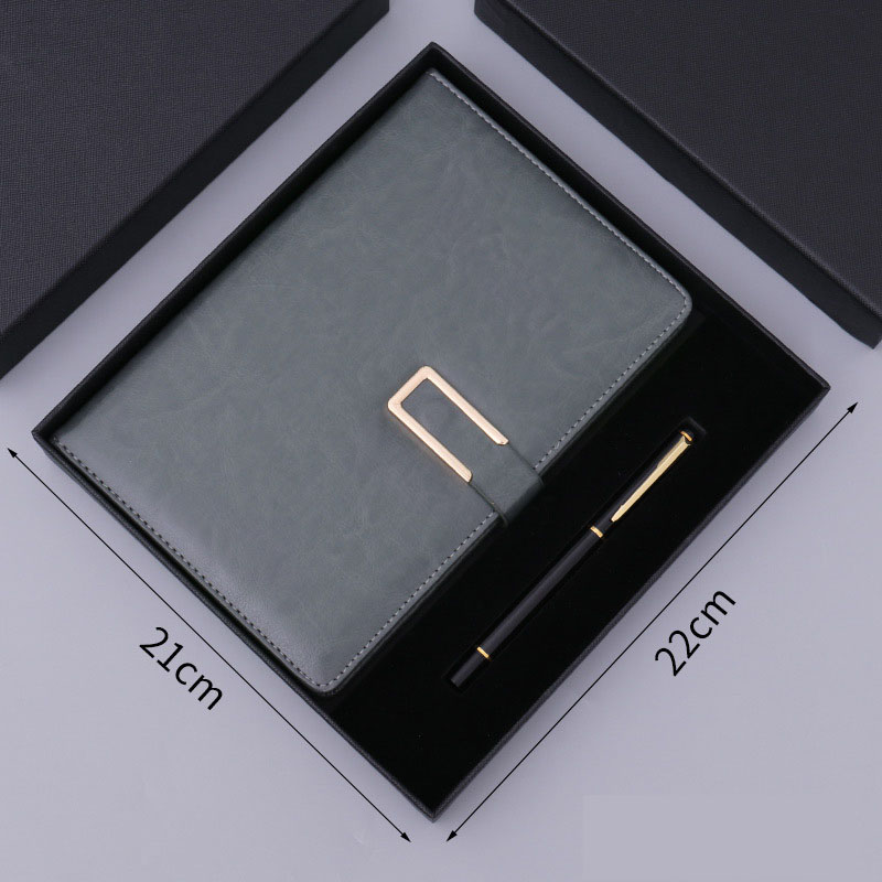 High-end business notebook with logo creative a5 notepad set office culture and education book diary wholesale