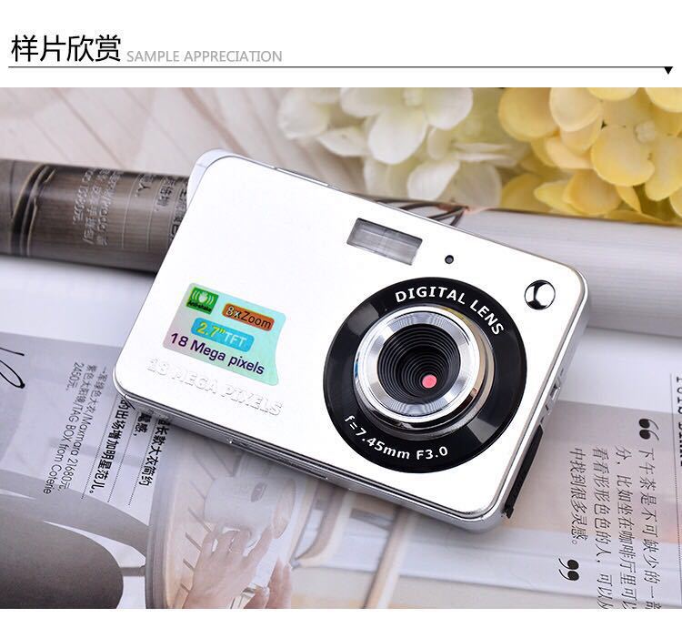 48 million pixel ccd high-definition digital camera k09 retro student card camera selfie video camera