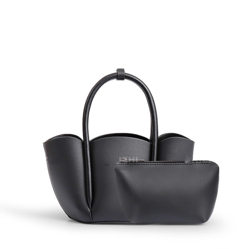 New niche design flower petal hand carry mother and child Messenger handbag cross-border fashion simple all-match handbag