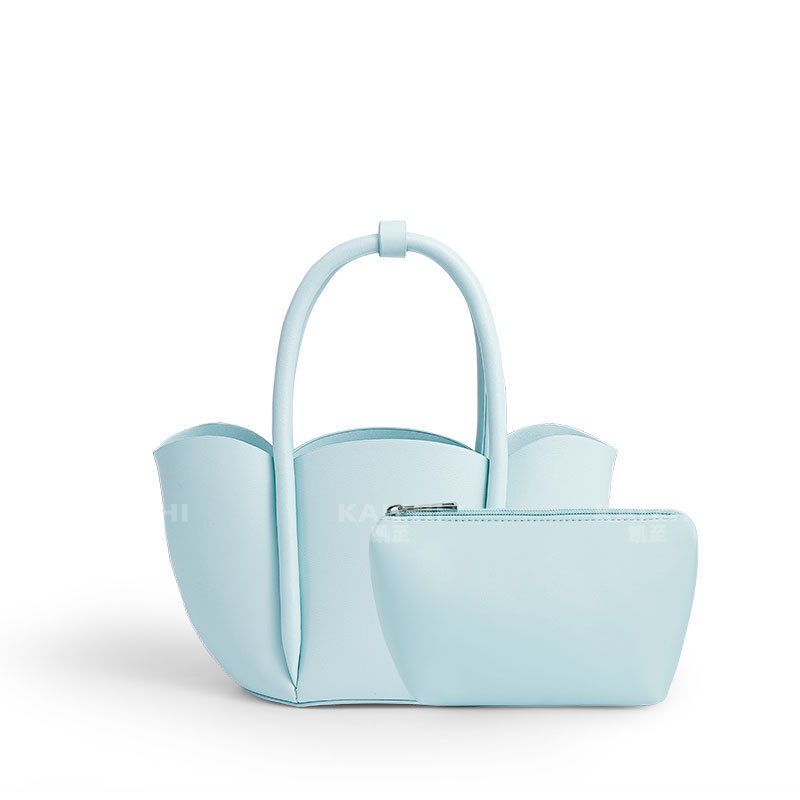 New niche design flower petal hand carry mother and child Messenger handbag cross-border fashion simple all-match handbag