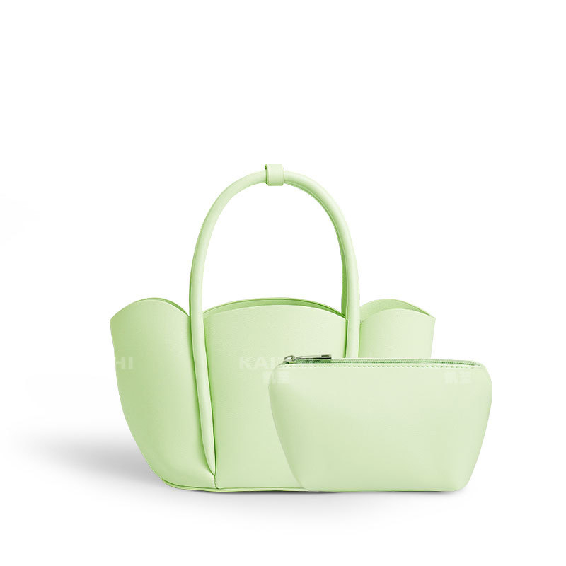 New niche design flower petal hand carry mother and child Messenger handbag cross-border fashion simple all-match handbag