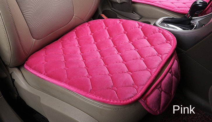 Car supplies new anti-running free tie warm car cushion three-piece set car supplies car cushion three-piece set seat cushion