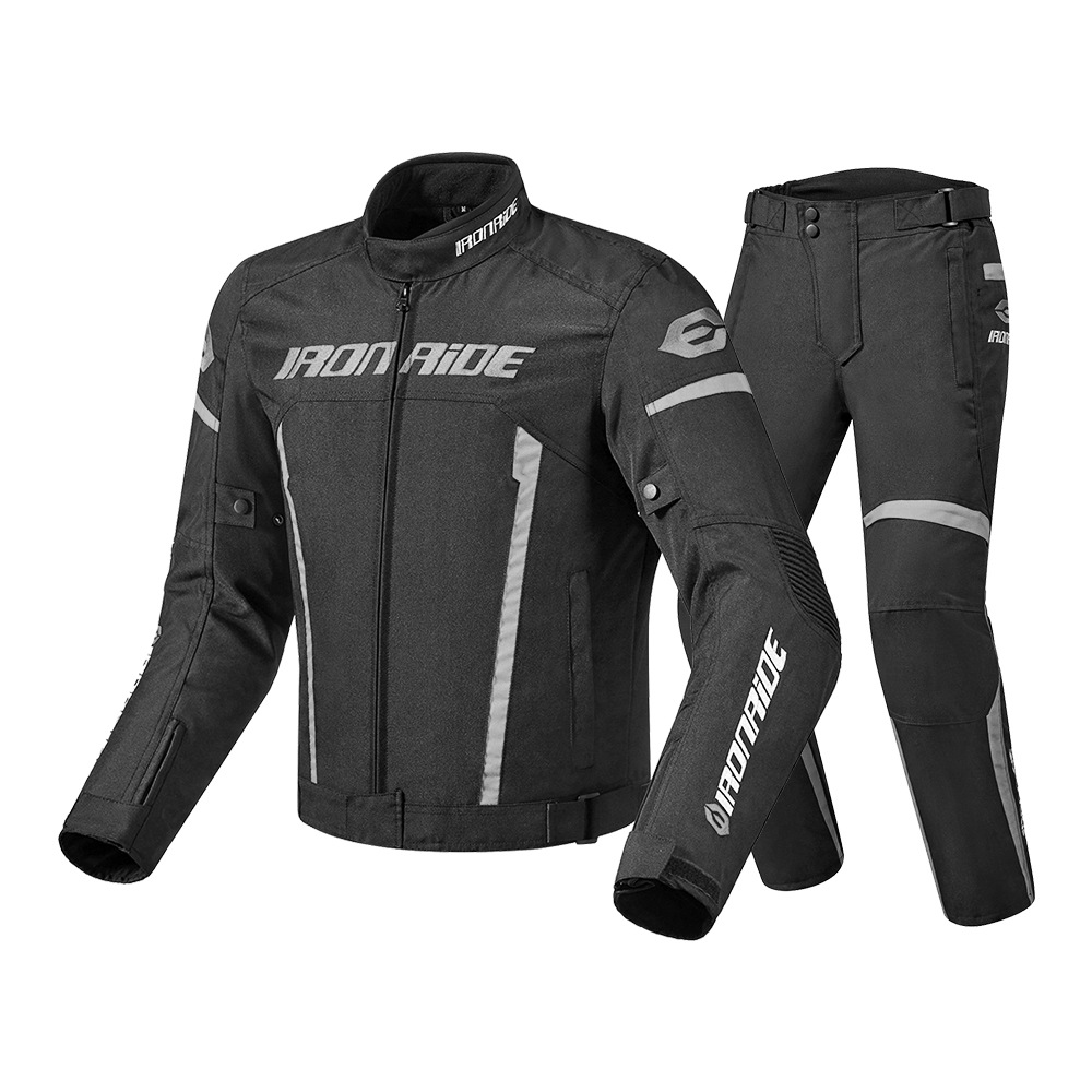 Motorcycle Riding Suit Warm Motorcycle Suit Men’s Four Seasons Racing Suit Summer Jacket Breathable Rainproof Motorcycle Pants