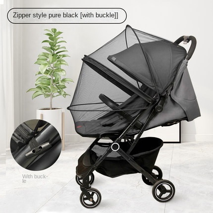 Baby Stroller Rocking Chair Mosquito Net Foldable Baby Rocker Encrypted Mosquito Net