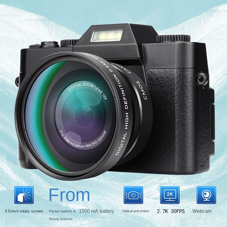New 4K high-definition 48 million-pixel entry-level micro-single digital camera home travel with WIFI camera