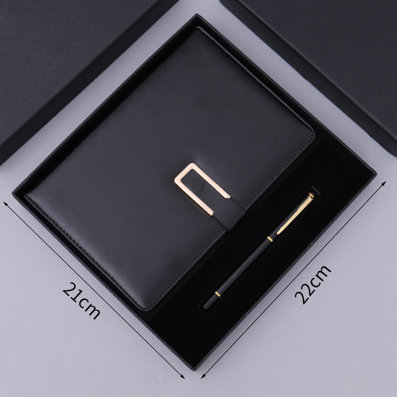 High-end business notebook with logo creative a5 notepad set office culture and education book diary wholesale