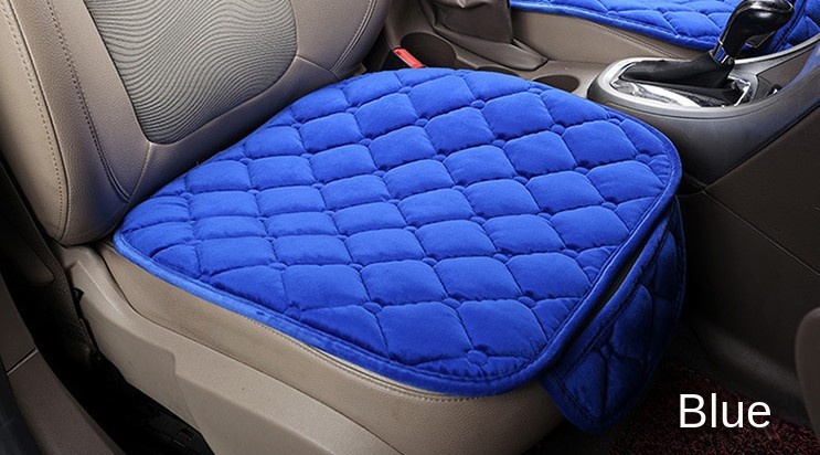 Car supplies new anti-running free tie warm car cushion three-piece set car supplies car cushion three-piece set seat cushion