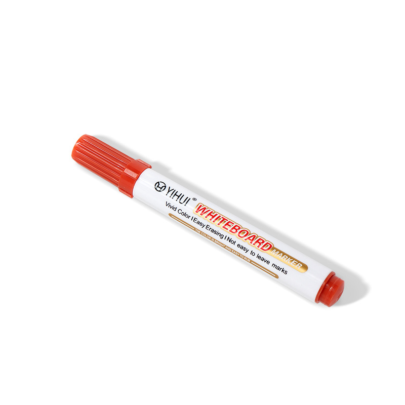 Large-capacity 12-color water-based pen erasable whiteboard pen office writing board thick head message marker pen wholesale