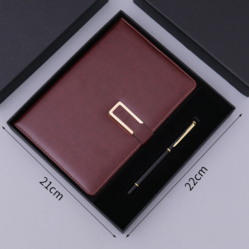 High-end business notebook with logo creative a5 notepad set office culture and education book diary wholesale