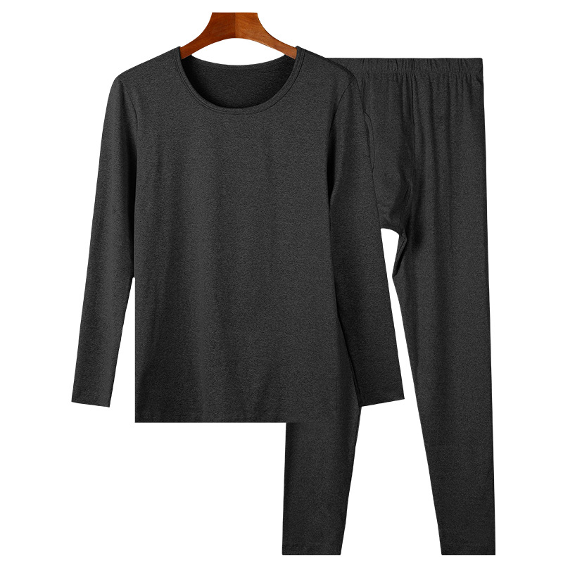 Autumn and winter de velvet men’s thin underwear warm suit women’s long-sleeved long-sleeved long-sleeved long-sleeved home clothes couple pajamas