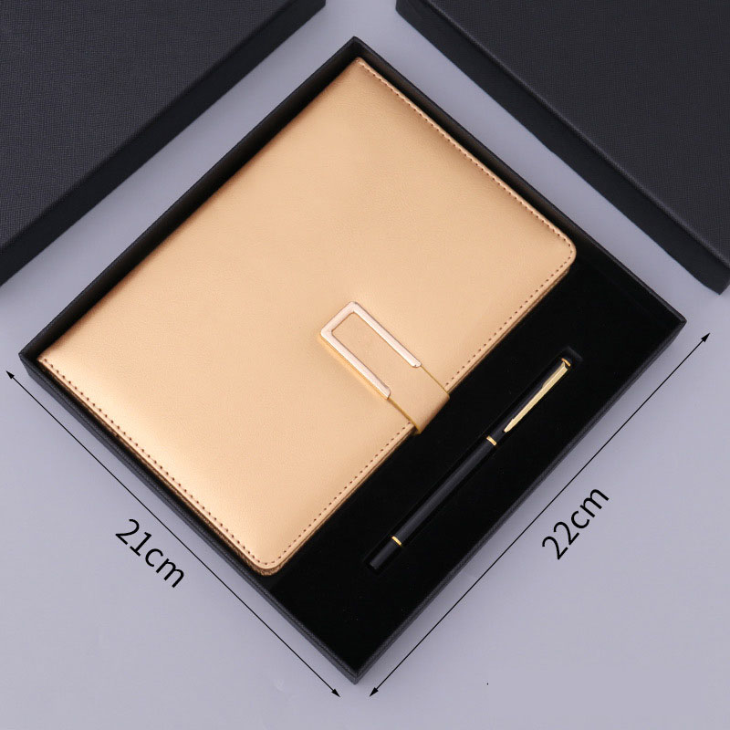 High-end business notebook with logo creative a5 notepad set office culture and education book diary wholesale