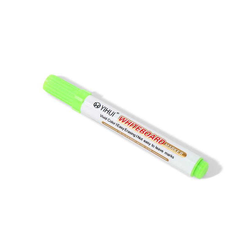 Large-capacity 12-color water-based pen erasable whiteboard pen office writing board thick head message marker pen wholesale