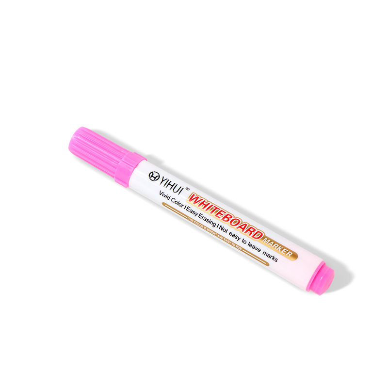 Large-capacity 12-color water-based pen erasable whiteboard pen office writing board thick head message marker pen wholesale