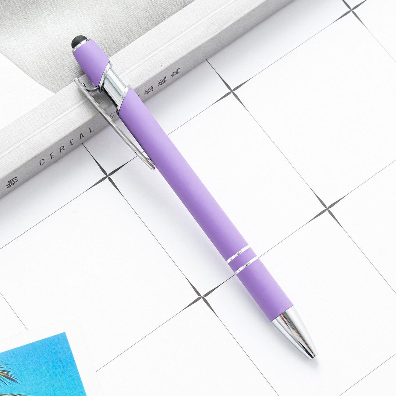 Press pen spot wholesale metal pen press ballpoint pen aluminum rod pen capacitive pen touch handwriting touch screen pen