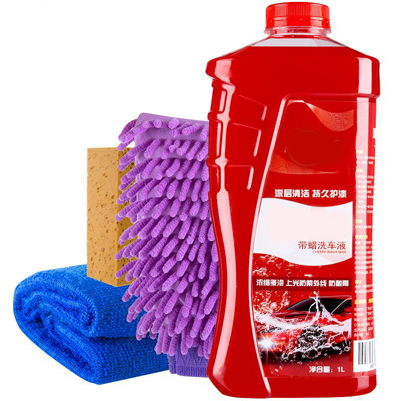 Car wash liquid water wax foam white car cleaning agent decontamination glazing coating wax supplies cleaner