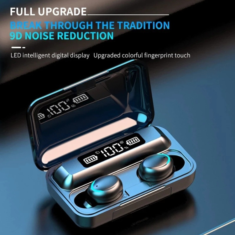 New private model F9-5C battery wireless bluetooth headset TWS mini in-ear e-sports game