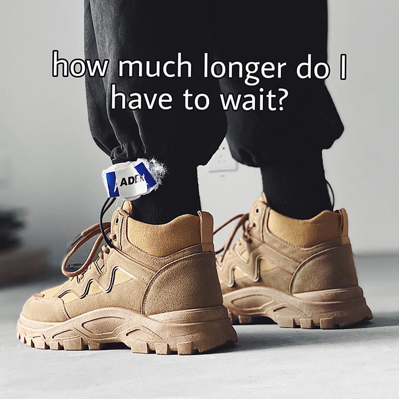 New high-top Martin boots men’s Korean version tooling boots all-match desert boots trendy men’s boots