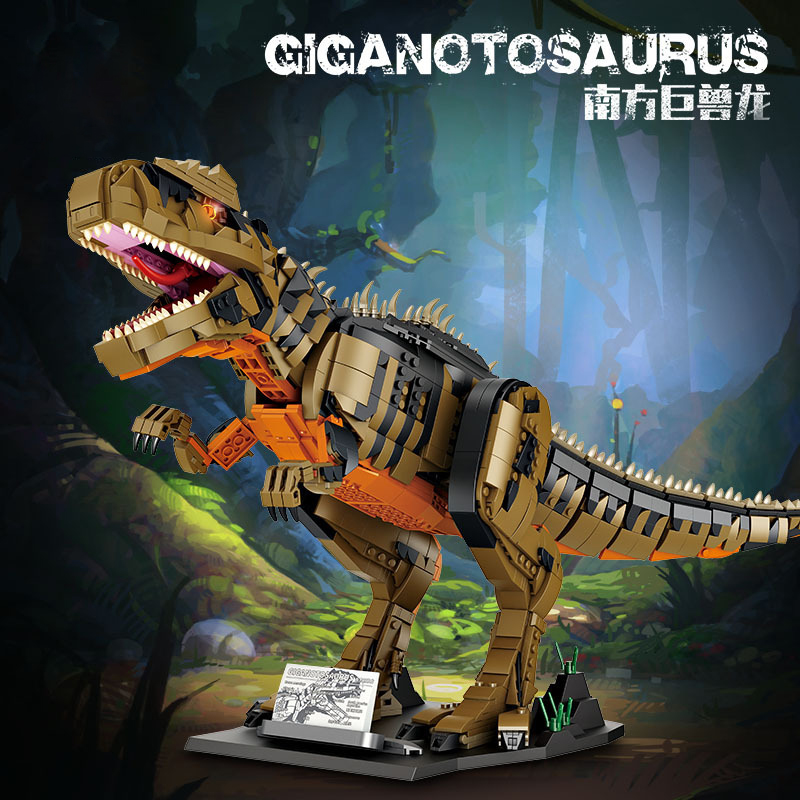 Large Dinosaur Tyrannosaurus Rex Compatible with Lego Building Blocks Assembling Toys Puzzle Boys Difficult Children’s Gifts