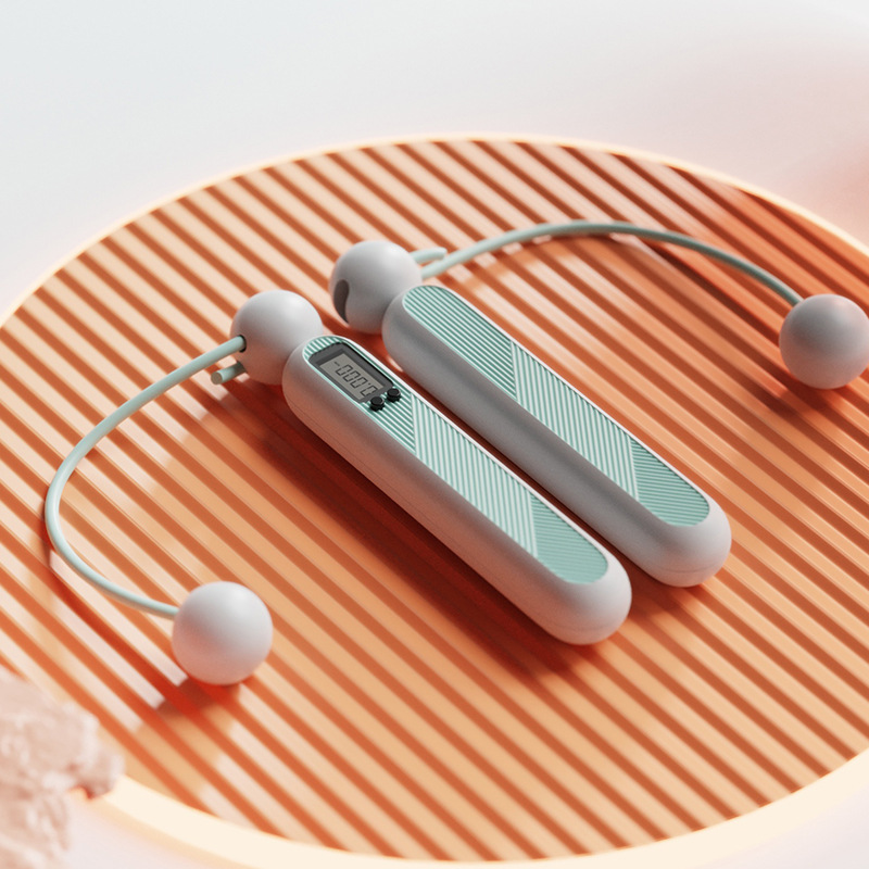 Counting rope skipping rope sports high school entrance examination counting skipping rope adult dual-use electronic counting skipping rope manufacturers wholesale