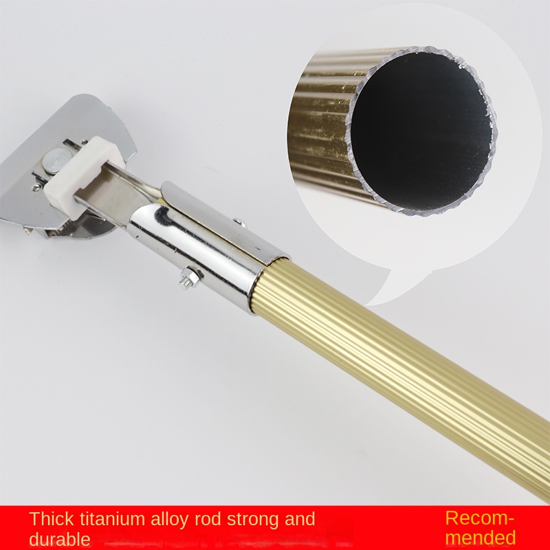 Thickened big dust push factory hotel large mop water-absorbing wide row dragging lazy people flat mop cotton thread 60 90cm