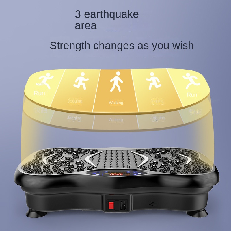 Lazy fat rejection machine vertical rhythm shaking machine factory vibration platform body shaping machine home sports fitness equipment