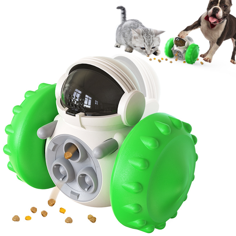 Pet Products Factory Home Wholesale Company New Explosion Model Amazon Slow Leakage Eater Dog Toy Cat Balance Scooter