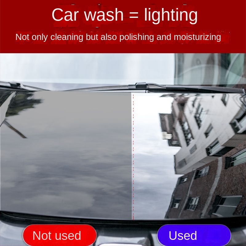 Car wash liquid water wax foam white car cleaning agent decontamination glazing coating wax supplies cleaner