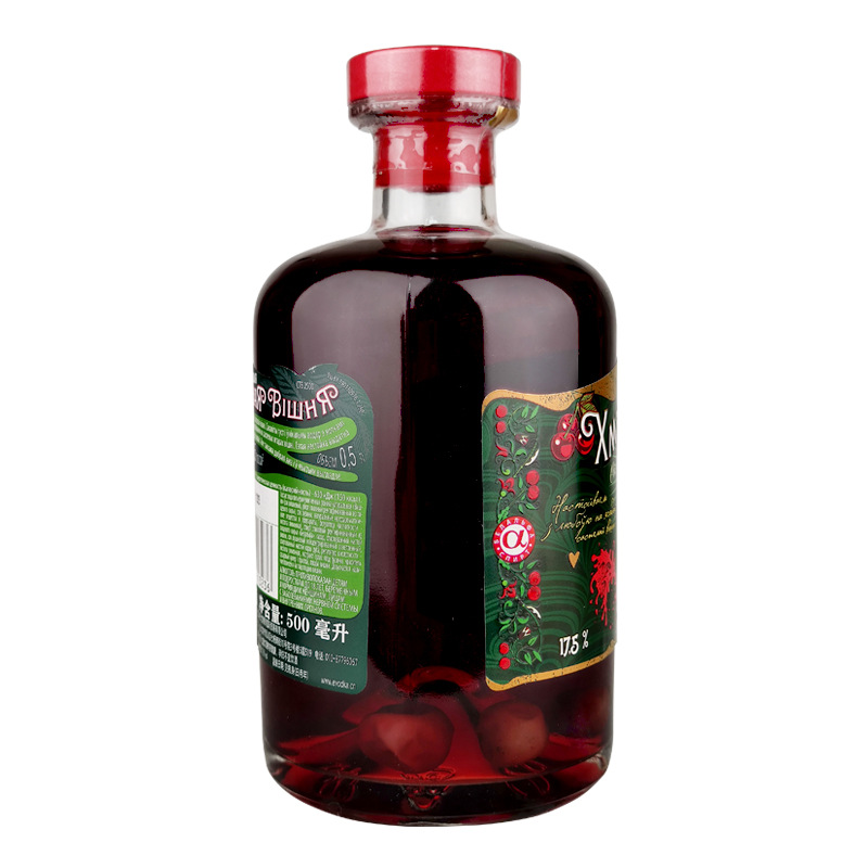 Belarusian foreign wine red lips dream cherry liqueur 17.5%vol500ml prepared wine liqueur