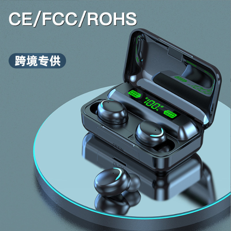 New private model F9-5C battery wireless bluetooth headset TWS mini in-ear e-sports game