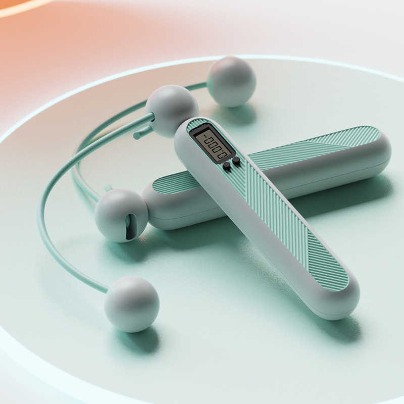 Counting rope skipping rope sports high school entrance examination counting skipping rope adult dual-use electronic counting skipping rope manufacturers wholesale