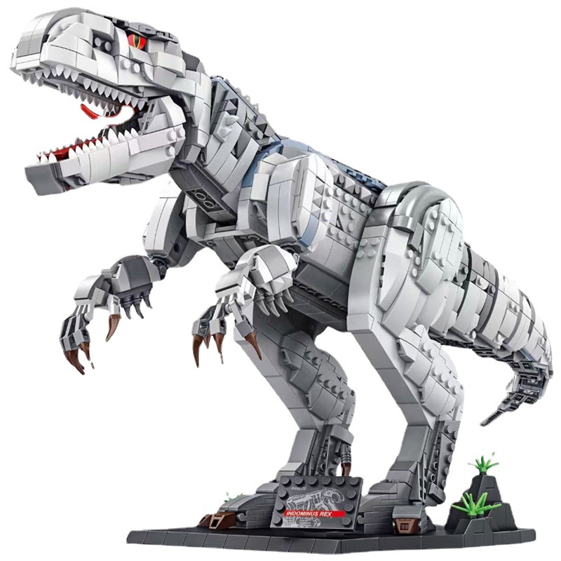Large Dinosaur Tyrannosaurus Rex Compatible with Lego Building Blocks Assembling Toys Puzzle Boys Difficult Children’s Gifts
