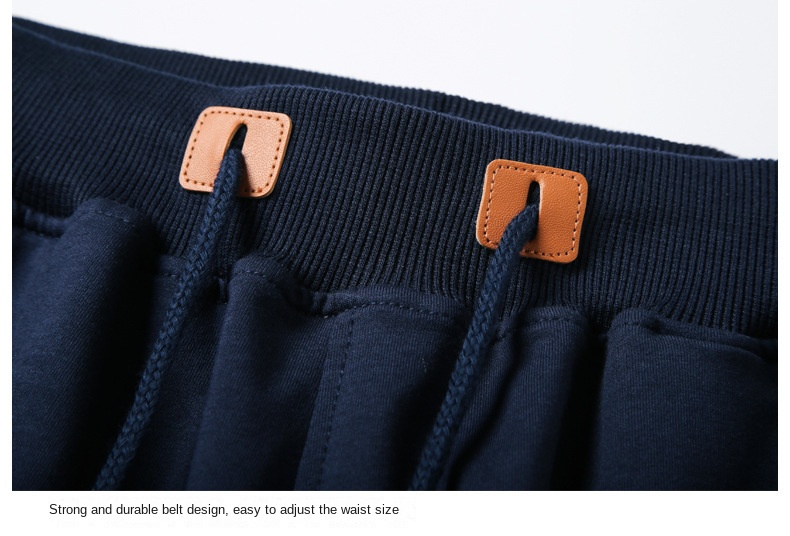 Summer Men’s Pure Cotton Casual Oversized Cropped Shorts